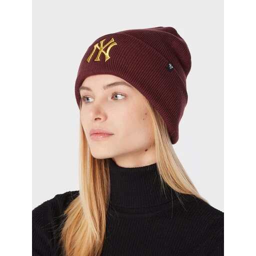 '47 BRAND Bonnet 47 Brand B-HYMKM17ACE-KMA Dark Maroon 4 '47 BRAND Bonnet 47 Brand B-HYMKM17ACE-KMA Dark Maroon – Image 2