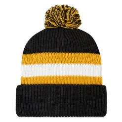 Bonnet Brixton Kit Pom 11205 Black/Off White/Bright Gold 7 Bonnet Brixton Kit Pom 11205 Black/Off White/Bright Gold -Chaleur Élégante Boutique bonnet brixton kit pom 11205 black off white bright gold 2