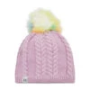 Bonnet Buff Knitted & Fleece Hat Nina 123544.649.10.00 Lilac Sand