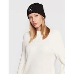 Bonnet Calvin Klein Jeans Waffle K60K610124 Black BDS