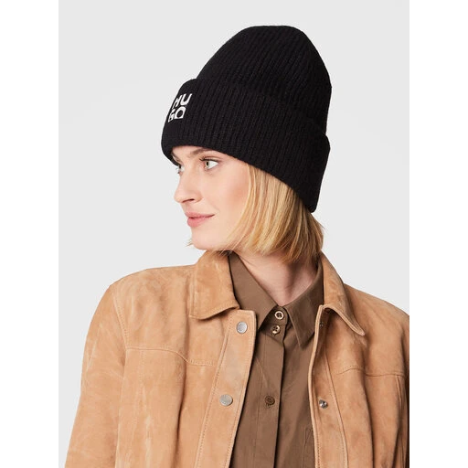 Bonnet Hugo X 692 50477679 Black 001 4 Bonnet Hugo X 692 50477679 Black 001 – Image 2