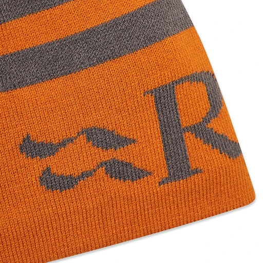 Bonnet Rab Logo Band QAB-27-GMA-ONE Graphene/Marmalade 4 Bonnet Rab Logo Band QAB-27-GMA-ONE Graphene/Marmalade – Image 2