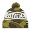Bonnet Stance Og Pom A262D21OG Camo CAM -Chaleur Élégante Boutique bonnet stance og pom a262d21og camo cam