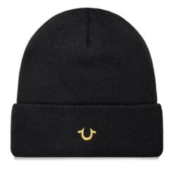 Bonnet True Religion Core TRBEANIE03 Black/Gold 1001