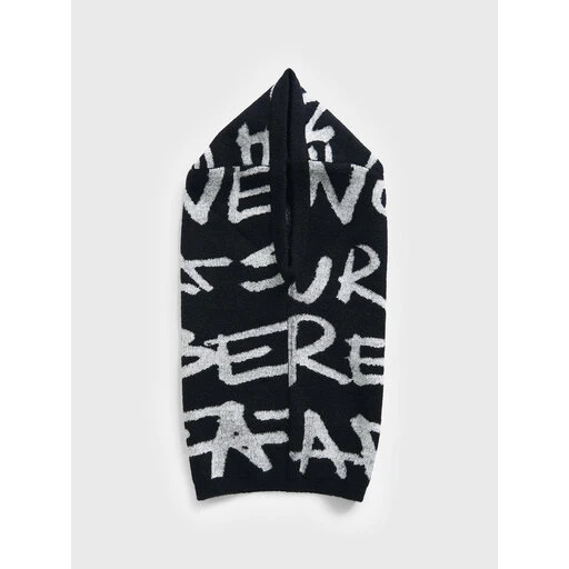 Cagoule Desigual Lettering 22WAHA14 Negro 2000 4 Cagoule Desigual Lettering 22WAHA14 Negro 2000 – Image 2