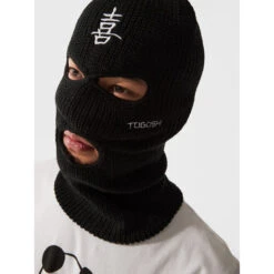 Cagoule Togoshi TG22-BAL502 Black -Chaleur Élégante Boutique cagoule togoshi tg22 bal502 black 4