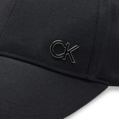 Casquette Calvin Klein Metal BB Ck Black BLK -Chaleur Élégante Boutique casquette calvin klein metal bb ck black blk 3