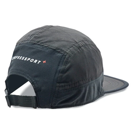 Casquette Compressport 5 Panel Light Cap CU00097B Black 990 4 Casquette Compressport 5 Panel Light Cap CU00097B Black 990 – Image 2