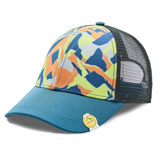 Casquette La Sportiva Hike Cap Y54639208 Electric Blue 3 Casquette La Sportiva Hike Cap Y54639208 Electric Blue