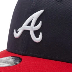 Casquette New Era Atlanta Braves MLB OTC 9Fifty 60245396 Noir -Chaleur Élégante Boutique casquette new era atlanta braves mlb otc 9fifty 60245396 noir 3