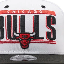 Casquette New Era Chicago Bulls NBA Retro 60288552 White -Chaleur Élégante Boutique casquette new era chicago bulls nba retro 60288552 white 2