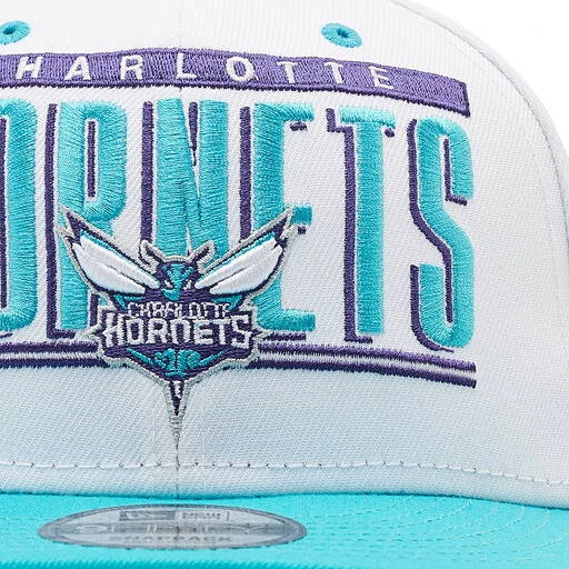 Casquette New Era NBA Retro Tile Charlotte Hornets 60288553 White 5 Casquette New Era NBA Retro Tile Charlotte Hornets 60288553 White – Image 3