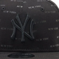 Casquette New Era New York Yankees Monogram 60284950 Black -Chaleur Élégante Boutique casquette new era new york yankees monogram 60284950 black 2