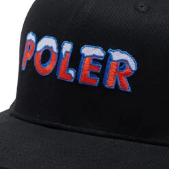 Casquette Poler Pop 223ACU7201 Black -Chaleur Élégante Boutique casquette poler pop 223acu7201 black 2