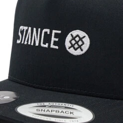 Casquette Stance Icon A304D21ICO Black -Chaleur Élégante Boutique casquette stance icon a304d21ico black 3