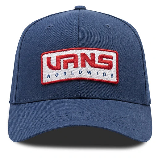 Casquette Vans Worldwide Structured VN0A7PQALKZ1 Blue 4 Casquette Vans Worldwide Structured VN0A7PQALKZ1 Blue – Image 2