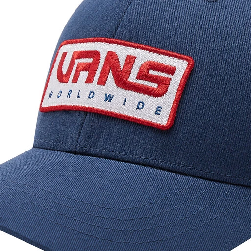 Casquette Vans Worldwide Structured VN0A7PQALKZ1 Blue 6 Casquette Vans Worldwide Structured VN0A7PQALKZ1 Blue – Image 4