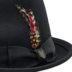 Chapeau Brixton Gain Fedora 10765 Black 7 Chapeau Brixton Gain Fedora 10765 Black -Chaleur Élégante Boutique chapeau brixton gain fedora 10765 black 2