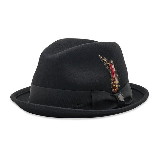 Chapeau Brixton Gain Fedora 10765 Black 3 Chapeau Brixton Gain Fedora 10765 Black