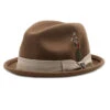 Chapeau Brixton Gain Fedora 10765 Desert Palm/Safari 2 Chapeau Brixton Gain Fedora 10765 Desert Palm/Safari -Chaleur Élégante Boutique chapeau brixton gain fedora 10765 desert palm safari