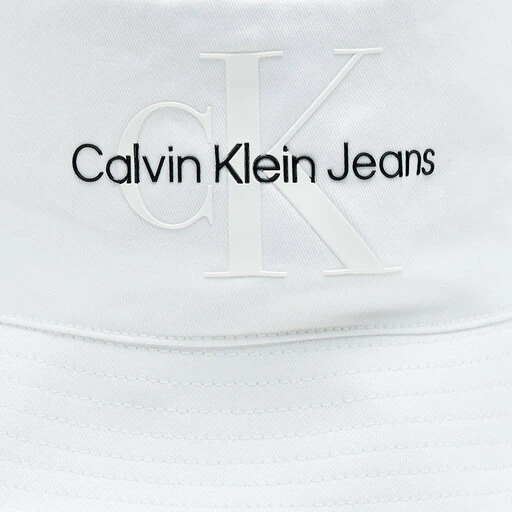 Chapeau Calvin Klein Jeans Bucket Monogram K60K610715 White YAF 5 Chapeau Calvin Klein Jeans Bucket Monogram K60K610715 White YAF – Image 3