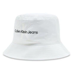 Chapeau Calvin Klein Jeans Bucket Monogram K60K610715 White YAF