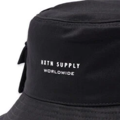 Chapeau HXTN Supply Bucket Tactical HH0713 Black -Chaleur Élégante Boutique chapeau hxtn supply bucket tactical hh0713 black 3