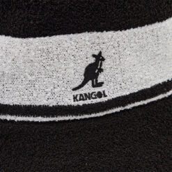 Chapeau Kangol Bermuda Stripe Bucket K3326ST Black BK001 -Chaleur Élégante Boutique chapeau kangol bermuda stripe bucket k3326st black bk001 3