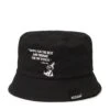 Chapeau Moomin Bucket ACCCS-SS23-135MMN Black -Chaleur Élégante Boutique chapeau moomin bucket acccs ss23 135mmn black