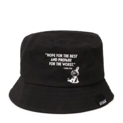 Chapeau Moomin Bucket ACCCS-SS23-135MMN Black -Chaleur Élégante Boutique chapeau moomin bucket acccs ss23 135mmn black 2