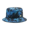 Chapeau New Era Bucket Tropical Bleu Marine -Chaleur Élégante Boutique chapeau new era bucket tropical bleu marine