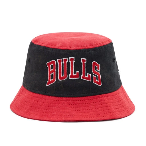 Chapeau New Era Chicago Bulls Washed Pack Bucket 60240491 Rouge 4 Chapeau New Era Chicago Bulls Washed Pack Bucket 60240491 Rouge – Image 2