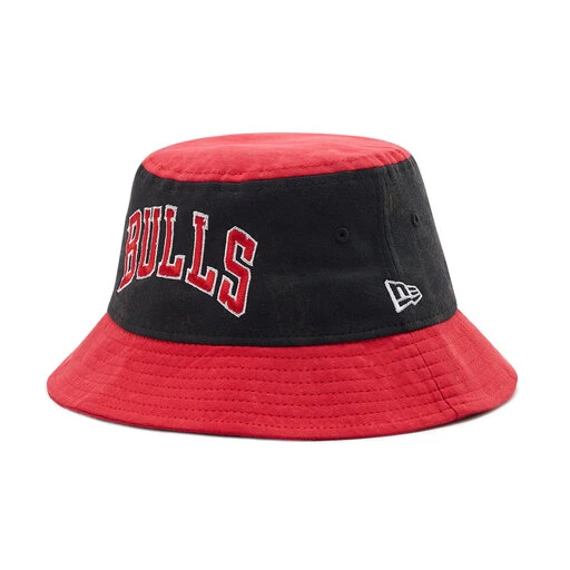 Chapeau New Era Chicago Bulls Washed Pack Bucket 60240491 Rouge 3 Chapeau New Era Chicago Bulls Washed Pack Bucket 60240491 Rouge
