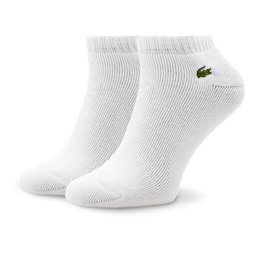 Chaussettes Basses Unisex Lacoste RA4184 Blanc/Gris Chine G8K 3 Chaussettes Basses Unisex Lacoste RA4184 Blanc/Gris Chine G8K