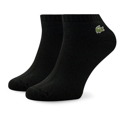Chaussettes Basses Unisex Lacoste RA4184 Noir/Blanc 258 3 Chaussettes Basses Unisex Lacoste RA4184 Noir/Blanc 258
