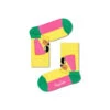 Chaussettes Hautes Enfant Happy Socks KDOG01-2200 Jaune