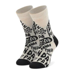 Chaussettes Hautes Enfant Happy Socks KPAN01-1900 Beige