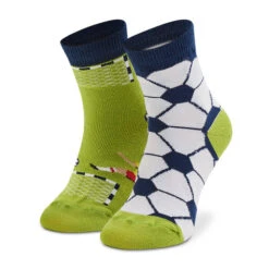 Chaussettes Hautes Enfant Todo Socks Football Time Multicolor