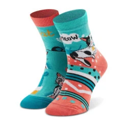 Chaussettes Hautes Enfant Todo Socks The Cats Multicolor