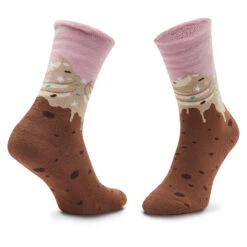 Chaussettes Hautes Enfant Zooksy Warm Winter Hot Chocolate Marron -Chaleur Élégante Boutique chaussettes hautes enfant zooksy warm winter hot chocolate marron 2