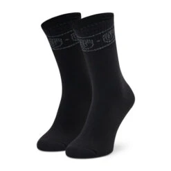 Chaussettes Hautes Femme Chiara Ferragni 73SB0J07 Black 899