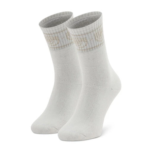 Chaussettes Hautes Femme Chiara Ferragni 73SB0J07 Latte 014 3 Chaussettes Hautes Femme Chiara Ferragni 73SB0J07 Latte 014