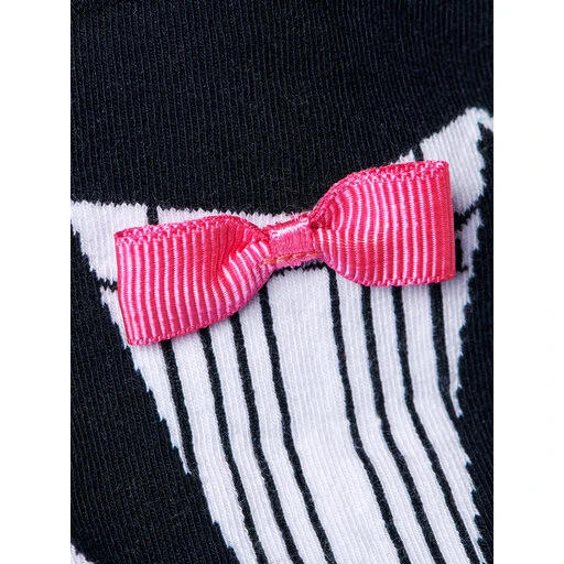 Chaussettes Hautes Femme Happy Socks MAR01-9100 Noir 6 Chaussettes Hautes Femme Happy Socks MAR01-9100 Noir – Image 4