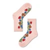 Chaussettes Hautes Femme Happy Socks SISALE01-3000 Rose -Chaleur Élégante Boutique chaussettes hautes femme happy socks sisale01 3000 rose
