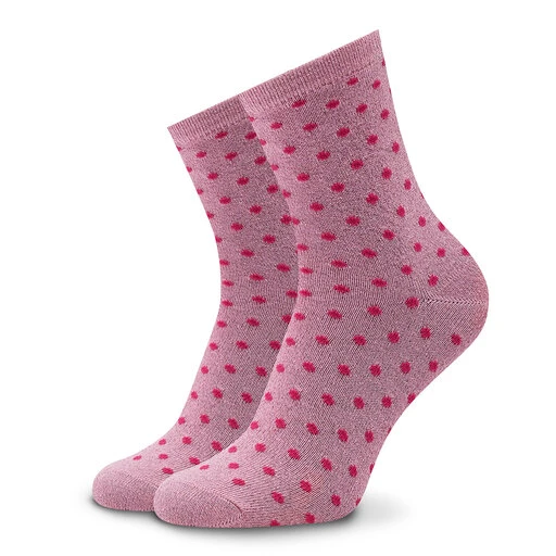Chaussettes Hautes Femme Pieces Sebby Glitter 17094859 Begonia Pink 4 Chaussettes Hautes Femme Pieces Sebby Glitter 17094859 Begonia Pink – Image 2