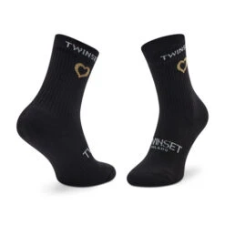 Chaussettes Hautes Femme TWINSET 222TA4127 Nero 00006 5 Chaussettes Hautes Femme TWINSET 222TA4127 Nero 00006 -Chaleur Élégante Boutique chaussettes hautes femme twinset 222ta4127 nero 00006 1