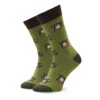 Chaussettes Hautes Unisex Curator Socks Medusa Vert -Chaleur Élégante Boutique chaussettes hautes unisex curator socks medusa vert