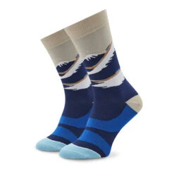 Chaussettes Hautes Unisex Curator Socks Wave Multicolore