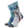 Chaussettes Hautes Unisex Funny Socks Ski Jumping SM1/18 Bleu -Chaleur Élégante Boutique chaussettes hautes unisex funny socks ski jumping sm1 18 bleu