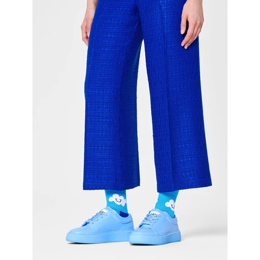 Chaussettes Hautes Unisex Happy Socks CLO13-6701 Bleu 4 Chaussettes Hautes Unisex Happy Socks CLO13-6701 Bleu – Image 2